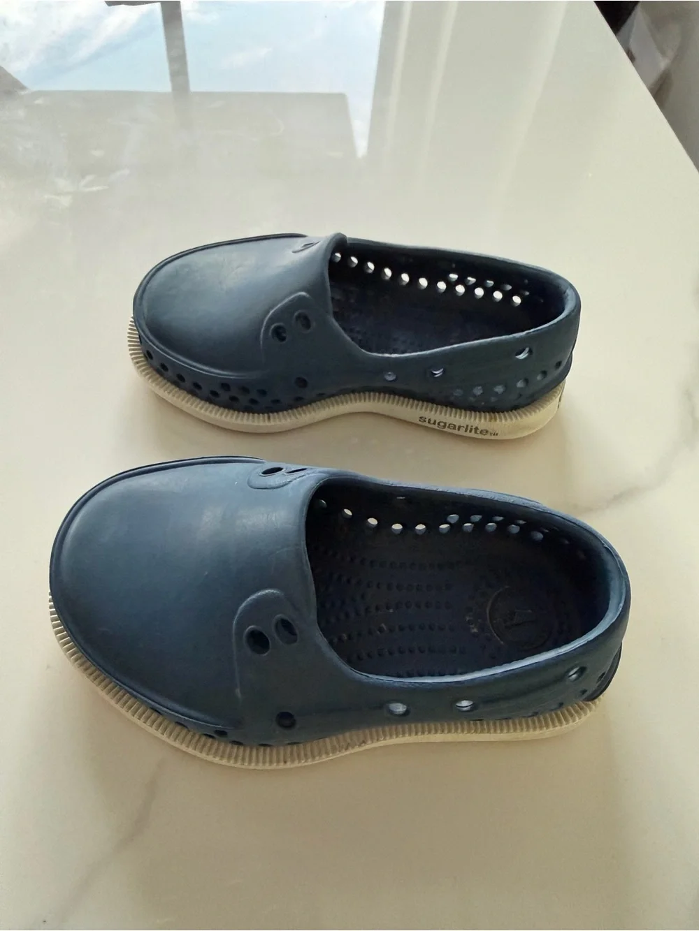 Native Kids Slip-On Navy Blue Casual Shoes -C4